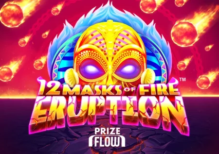 Слот 12 Masks of Fire Eruption Prize Flow